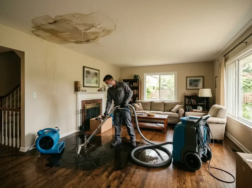 attic-pipe-burst-ceiling-drip-008 — frequently asked questions, Water Damage Restoration & Carpet Care in Summersville, WV